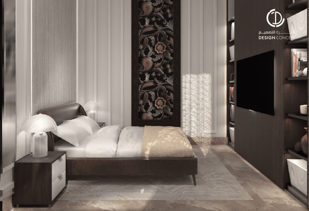 باقة التصميم الذهبية | تصميم معماري داخلي | مكتب فكرة التصميم للاستشارات الهندسية