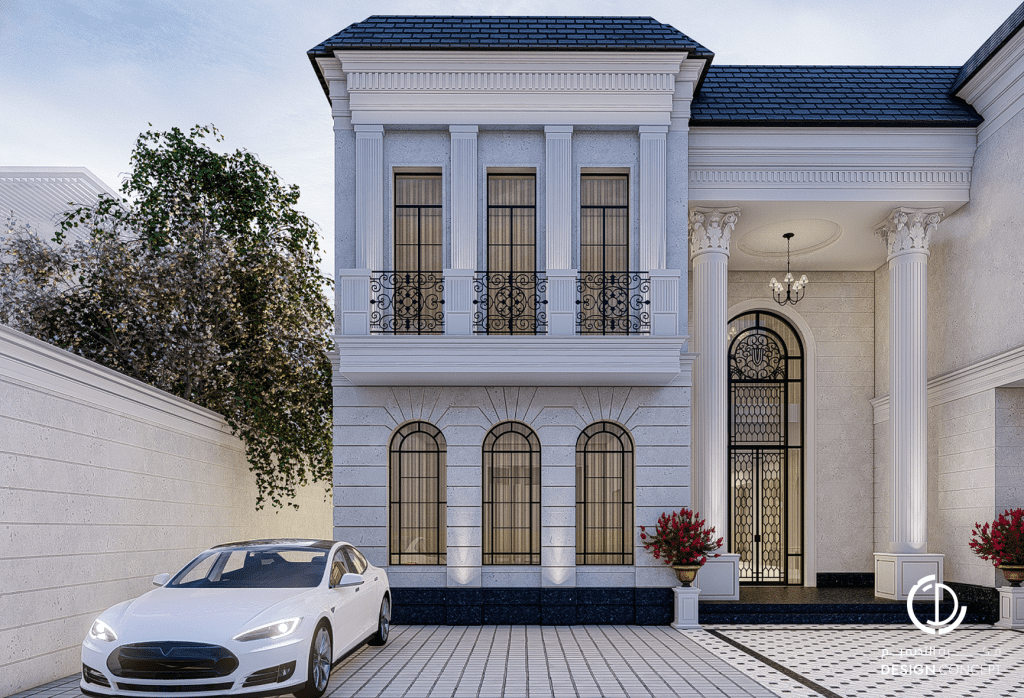 تصميم كلاسيكي | فيلا خاصة | فكرة التصميم