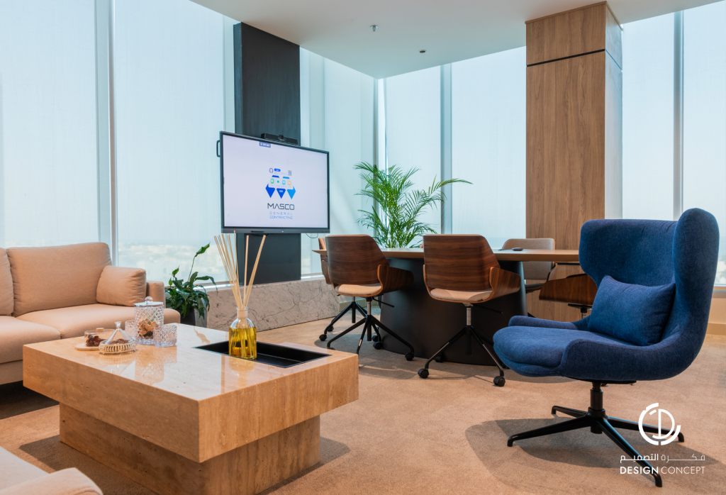مكتب ماسكو | مكتب رئيسي بعد التنفيذ | فكرة التصميم
