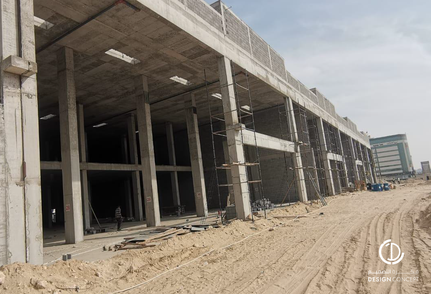 إِشراف هندسي - مشروع The90 - فكرة التصميم