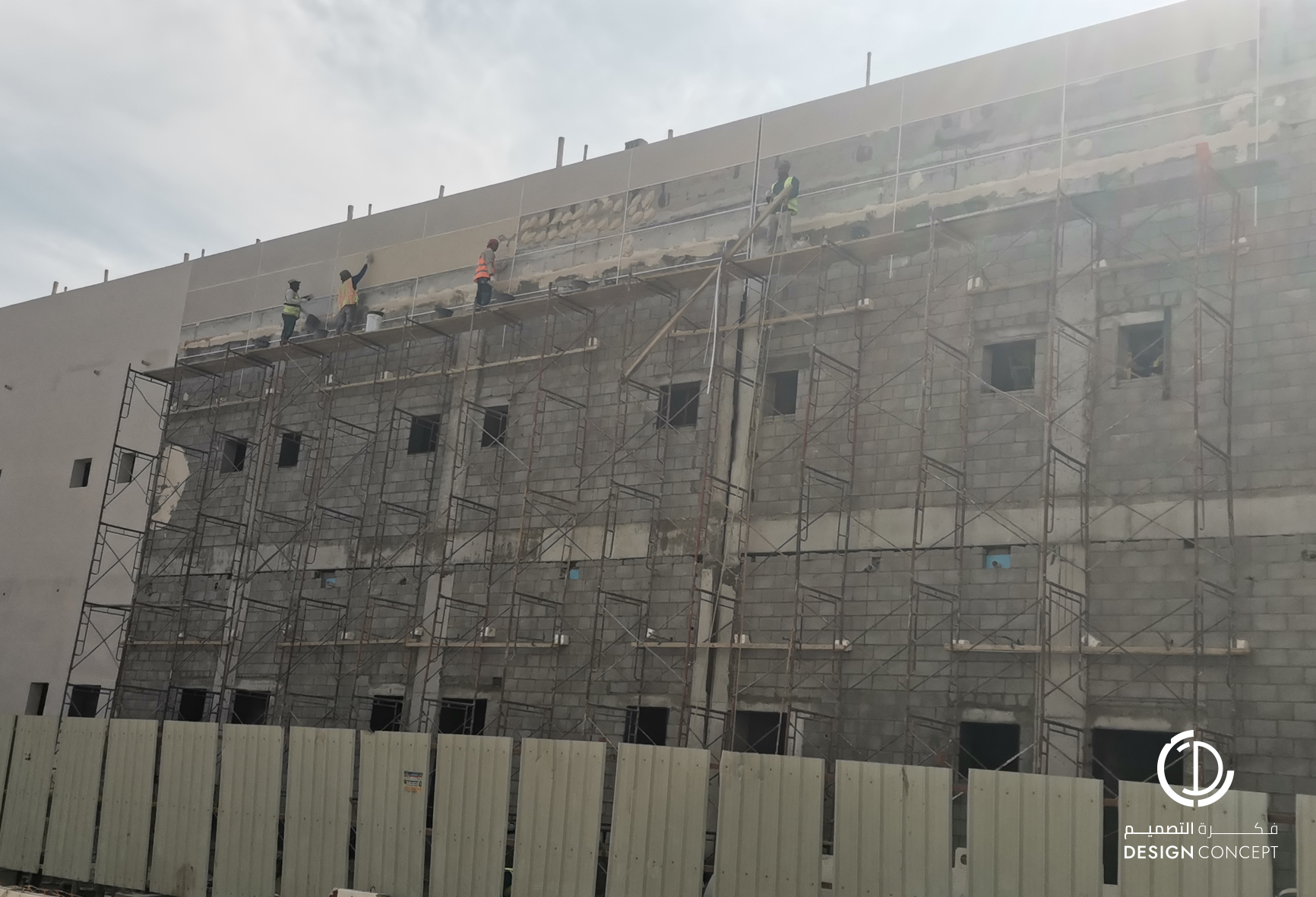 إشراف هندسي - مشروع The90 - شركة فكرة التصميم