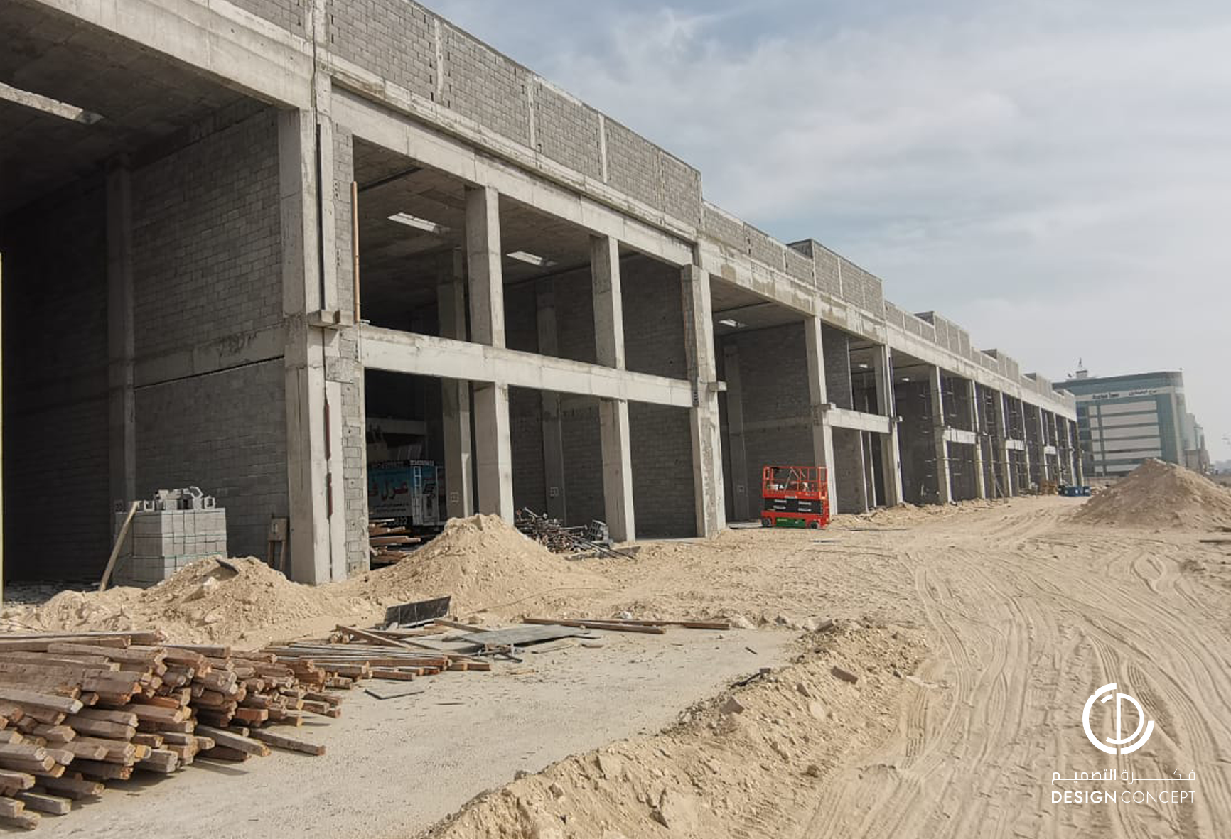 إشراف هندسي - مشروع The90 - شركة فكرة التصميم