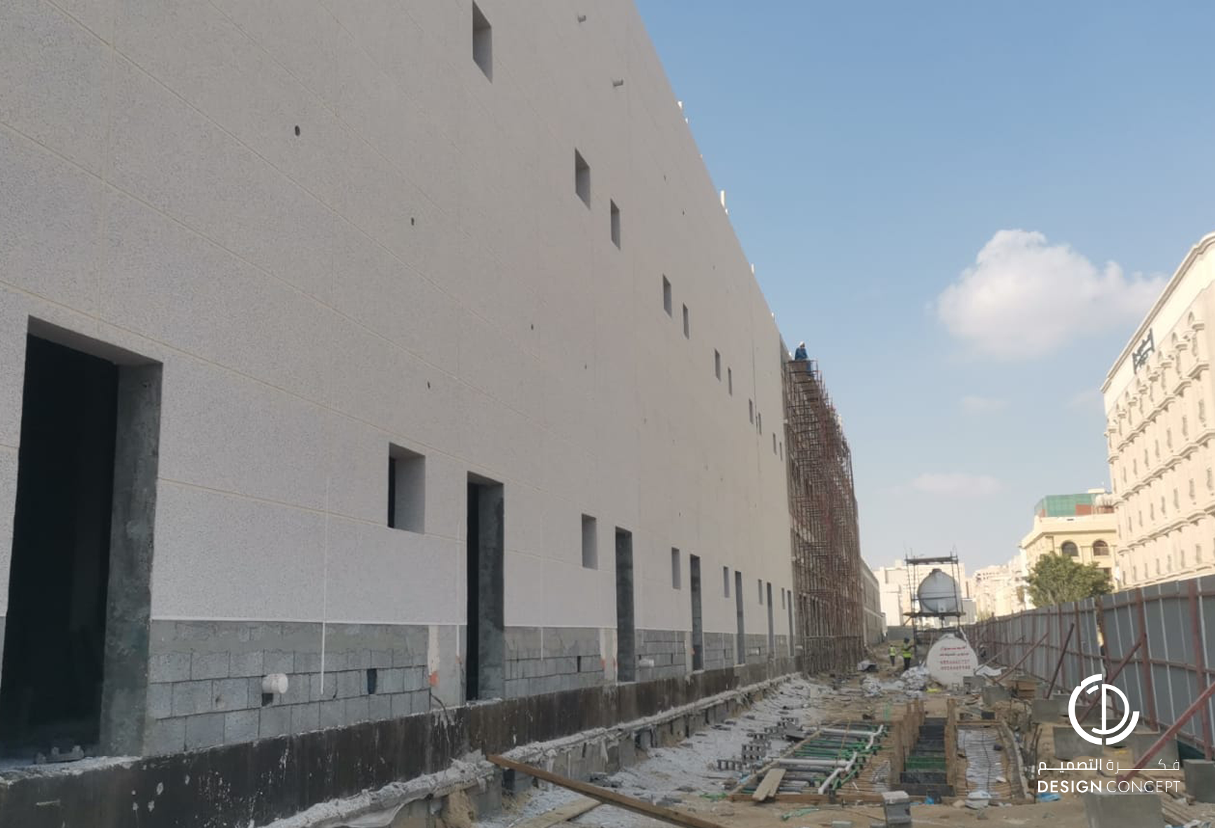 إشراف هندسي - مشروع The90 - شركة فكرة التصميم