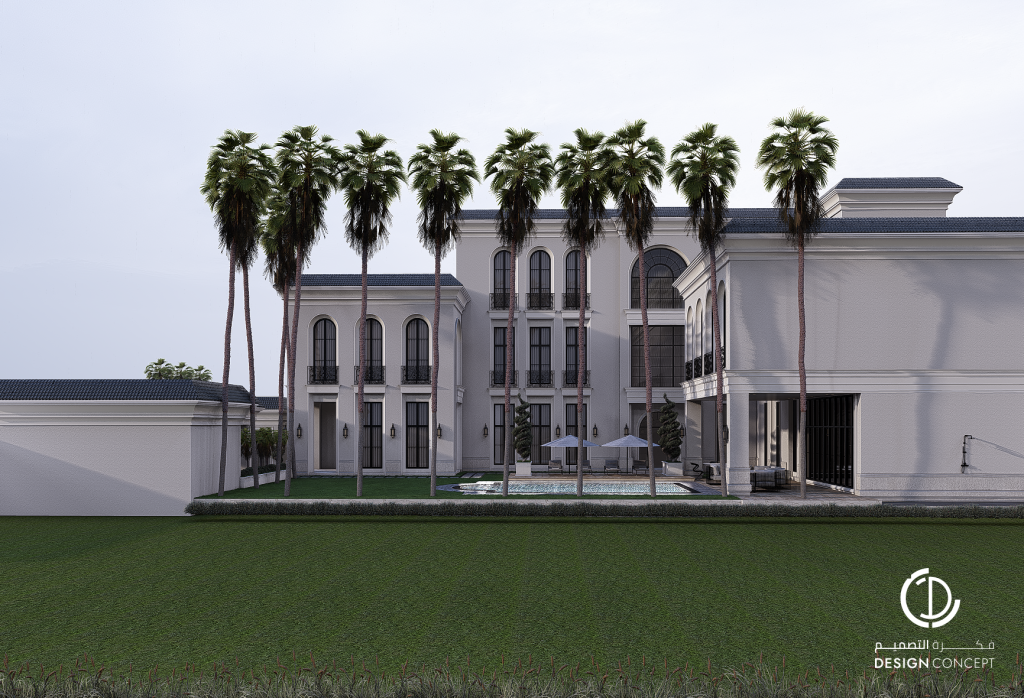 تصميم واجهات سكنية - فكرة التصميم