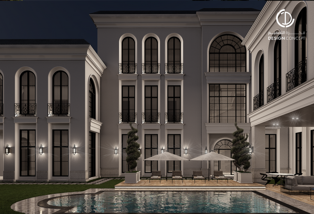 واجهات معمارية سكنية - فكرة التصميم