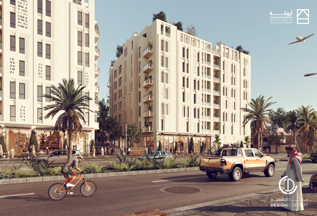 بارك فيو ريزدنس - تصميم معماري - بالتعاون مع شركة أروقة