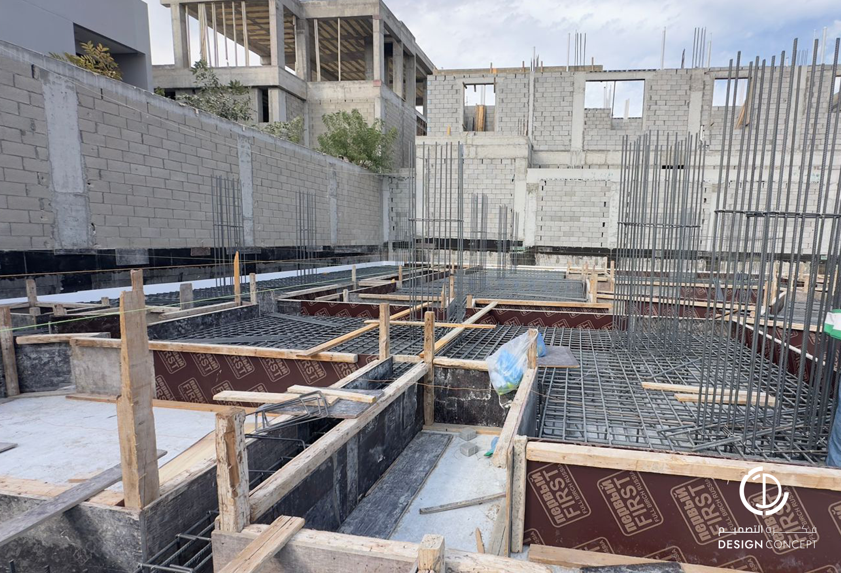 فيلا خاصة - الإشراف الهندسي - شركة فكرة التصميم