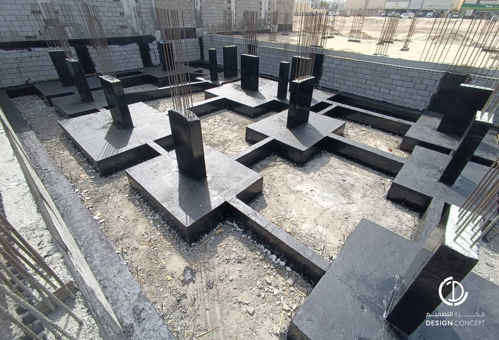 مشروع إلفيشن فيلا - إشراف هندسي - شركة فكرة التصميم