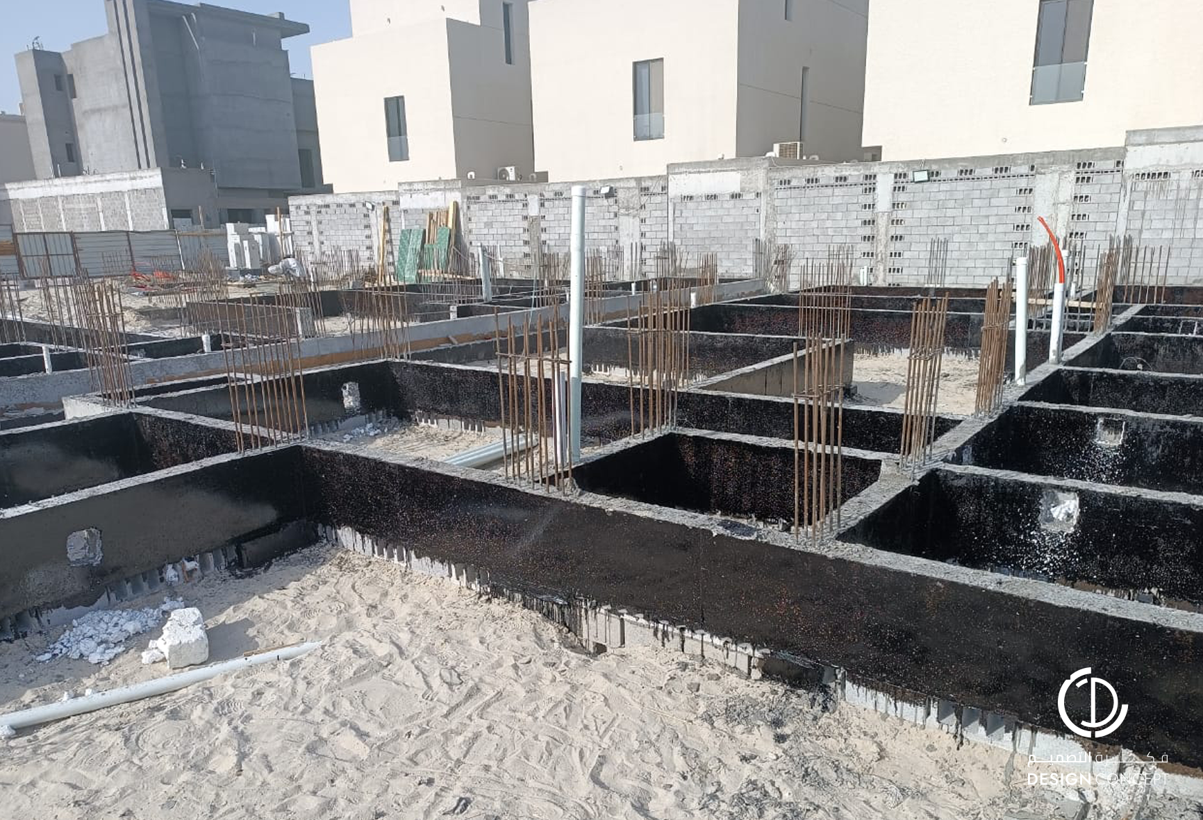 مشروع إلفيشن فيلا - إشراف هندسي - شركة فكرة التصميم