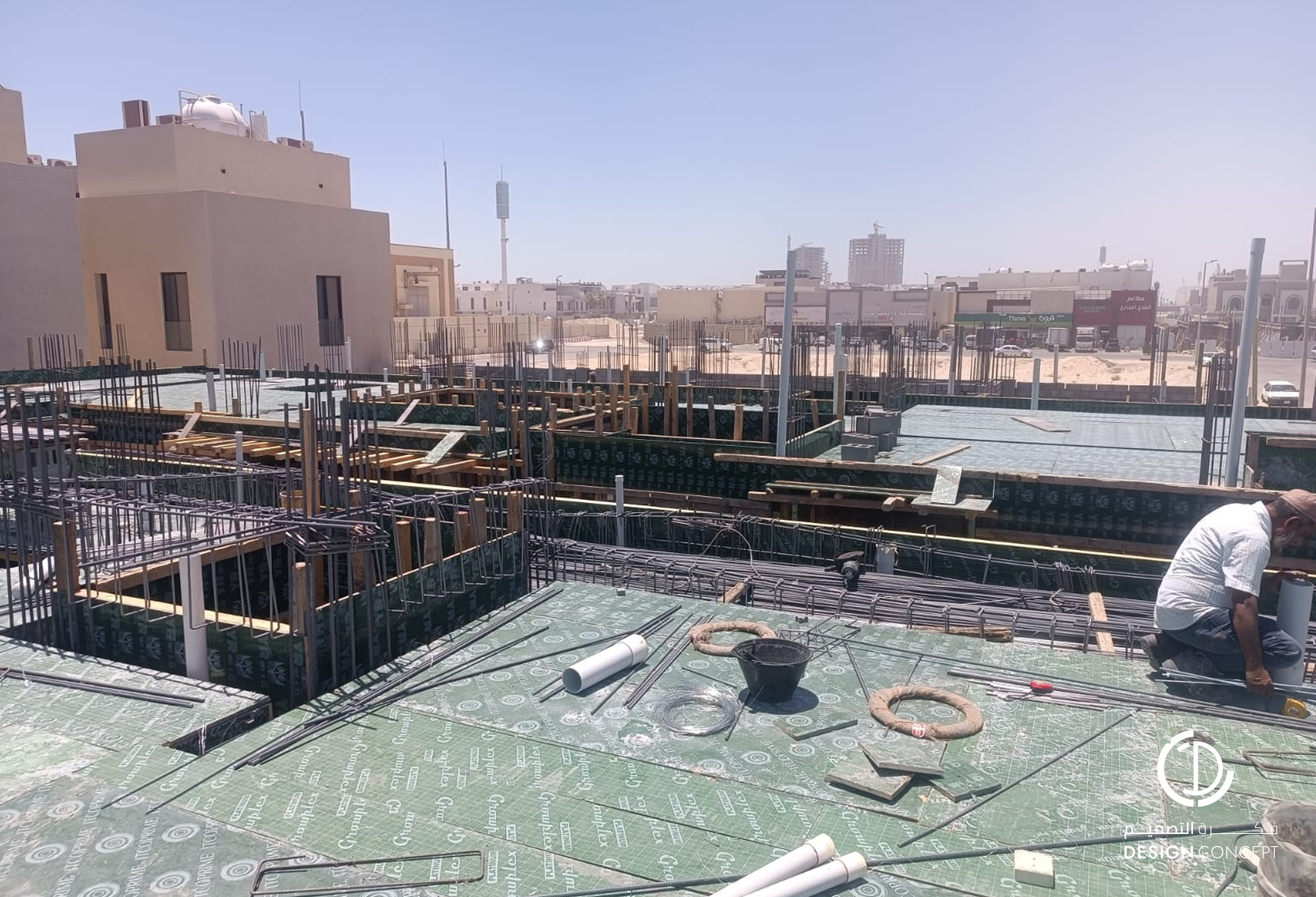 مشروع إلفيشن فيلا - إشراف هندسي - شركة فكرة التصميم