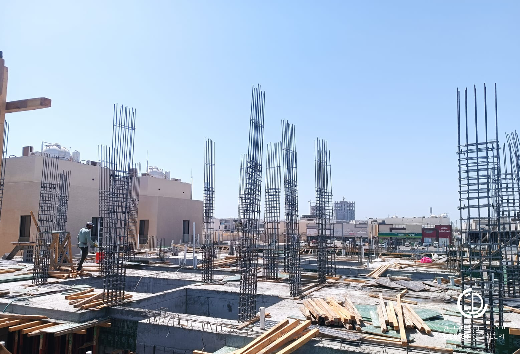 مشروع إلفيشن فيلا - إشراف هندسي - شركة فكرة التصميم