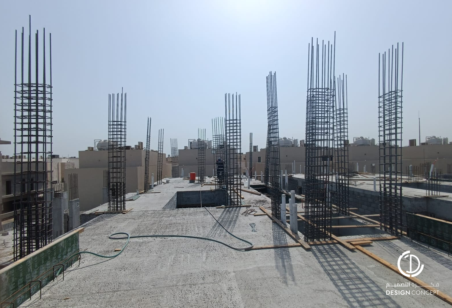 مشروع إلفيشن فيلا - إشراف هندسي - شركة فكرة التصميم