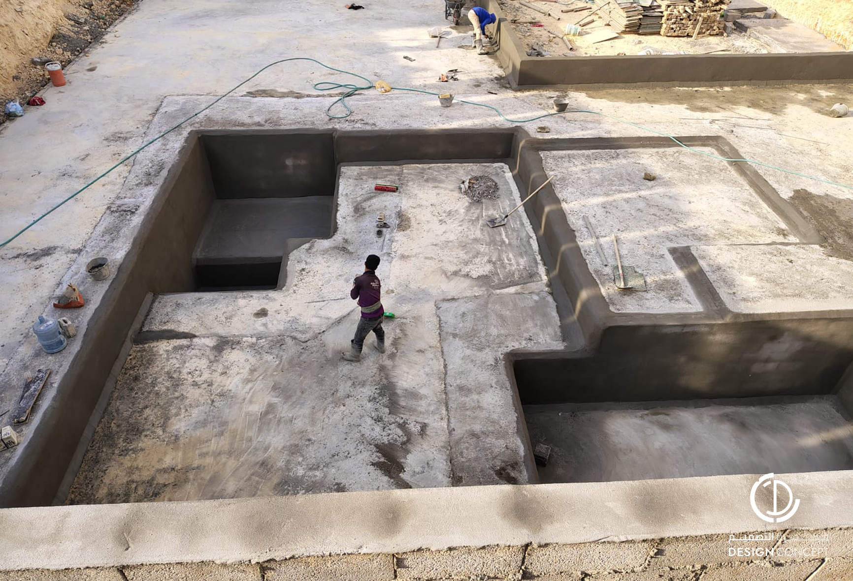 مشروع فيلا خاصة بالرياض - إشراف هندسي شامل - شركة فكرة التصميم