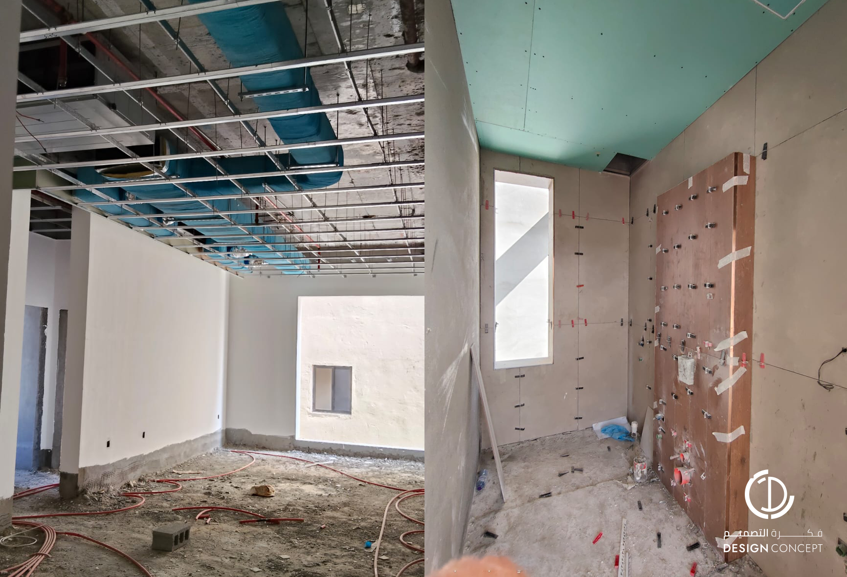 مشروع في ريزدنس - إشراف هندسي على التشطيبات - شركة فكرة التصميم