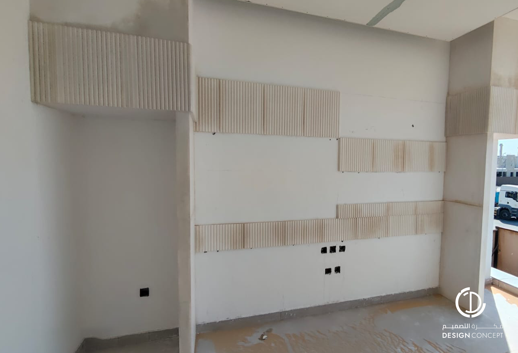 مشروع في ريزدنس - إشراف هندسي على التشطيبات - شركة فكرة التصميم