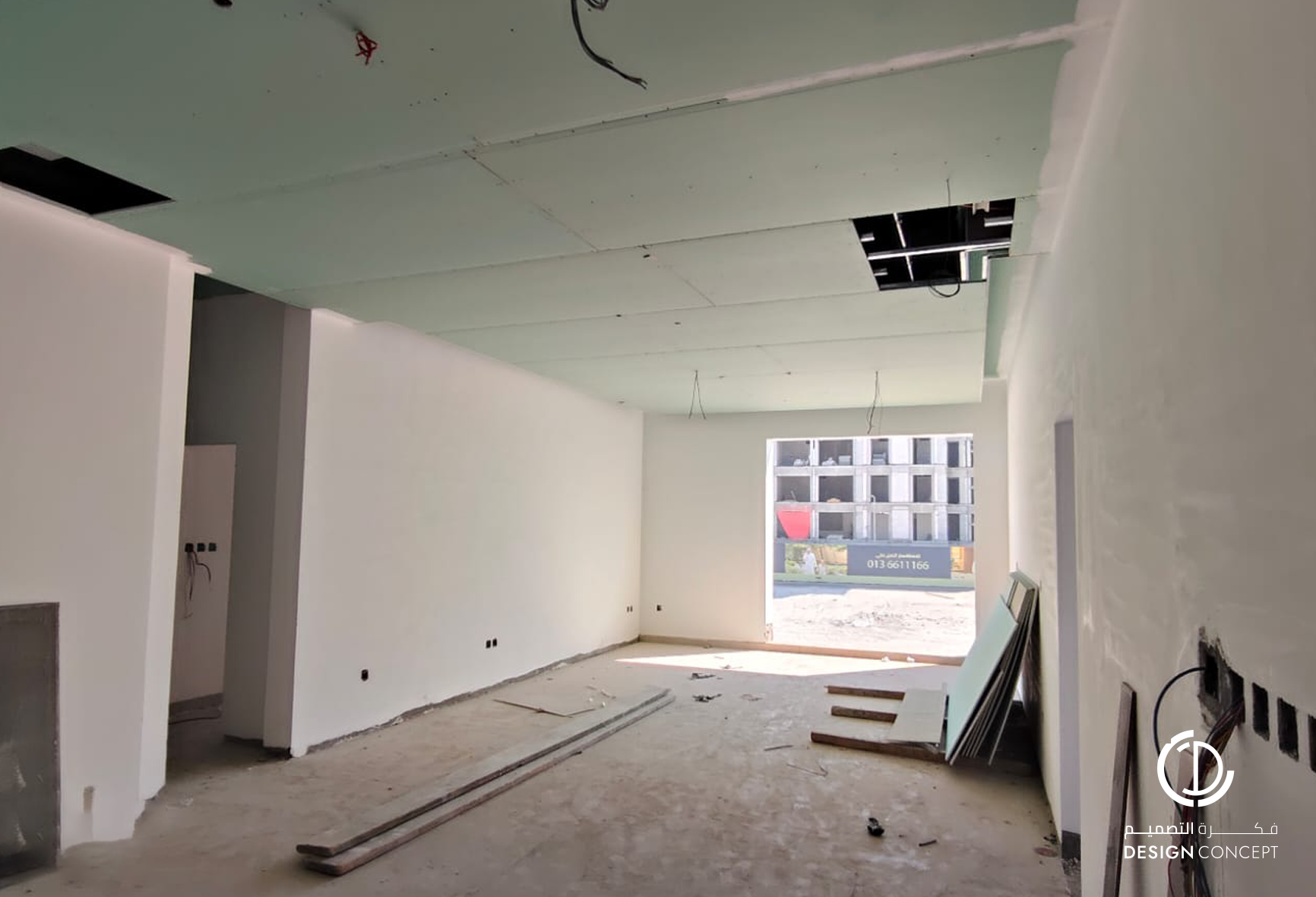 مشروع في ريزدنس - إشراف هندسي على التشطيبات - شركة فكرة التصميم