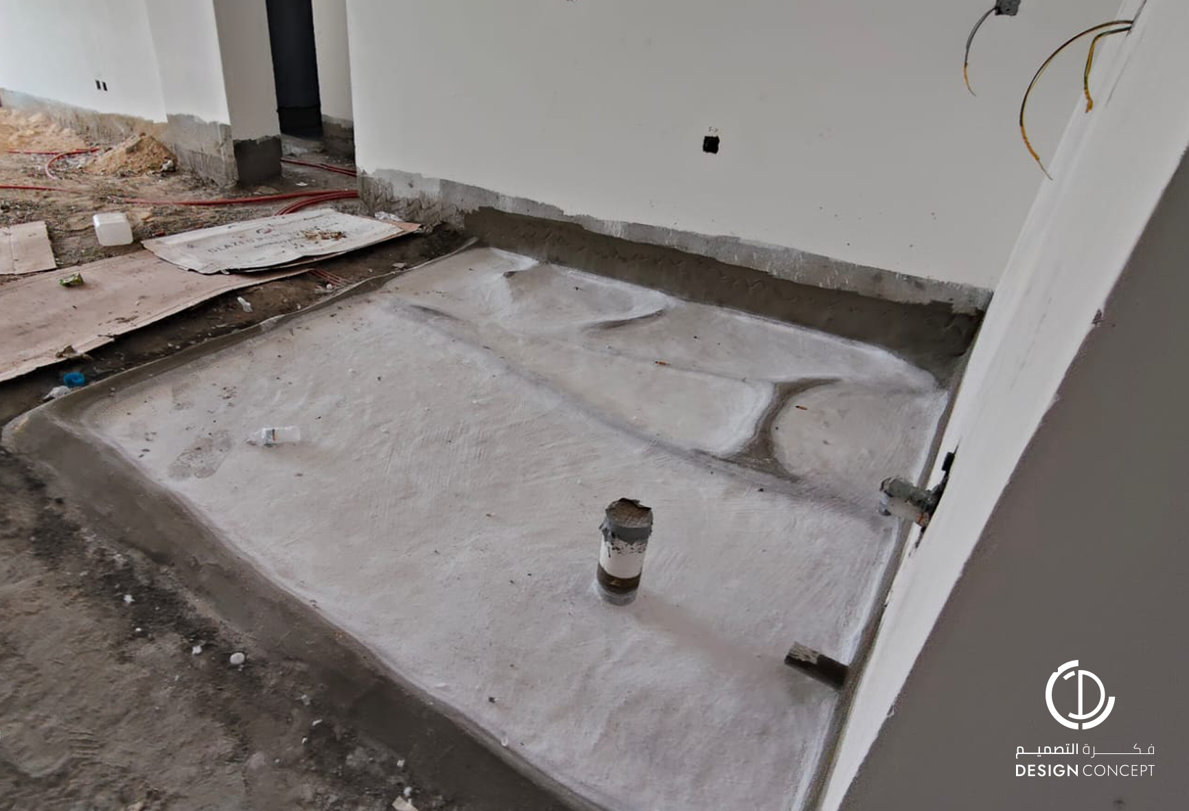 مشروع في ريزدنس - إشراف هندسي على التشطيبات - شركة فكرة التصميم