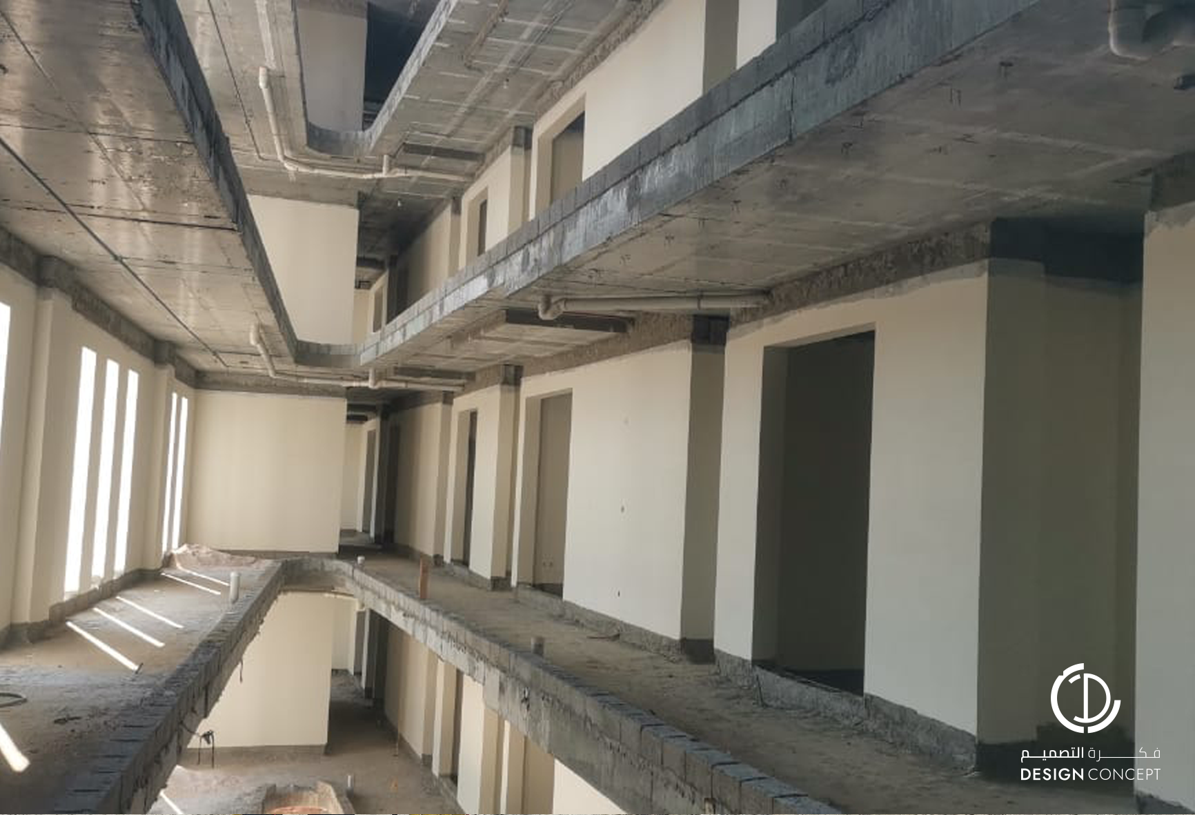 أبراج يامن - إشراف هندسي - شركة فكرة التصميم